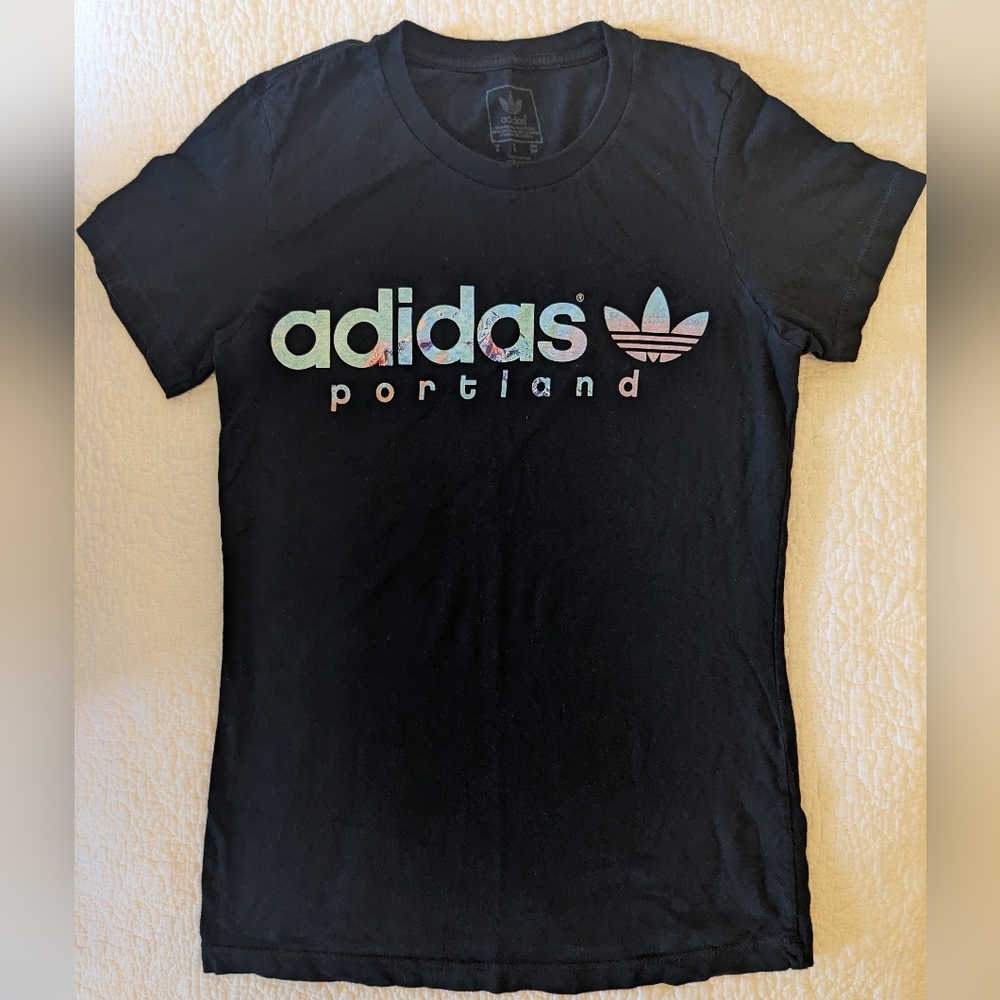 Women's s adidas Portland mountain tee shirt